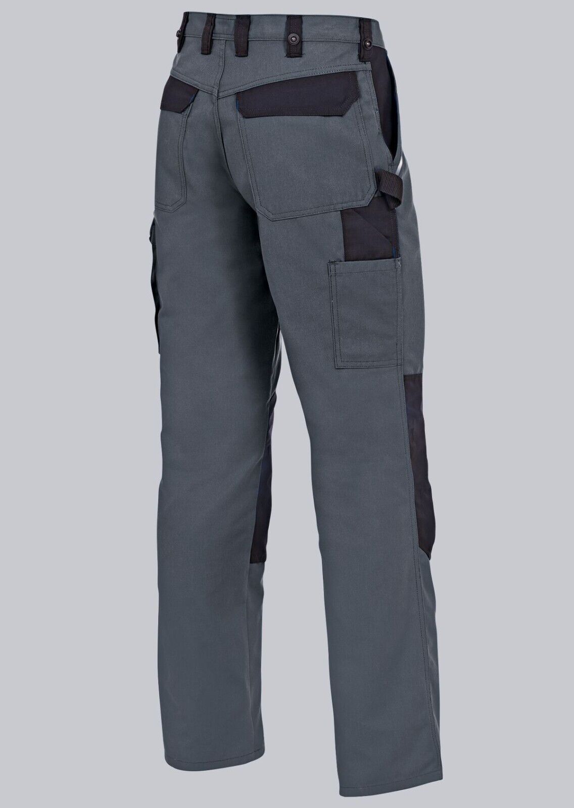 BP® Arbeitshose Multifunktion Bundhose Hose Herren mittelgrau/schwarz