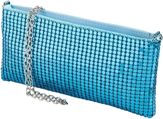 cecilia&bens 20er Jahre Clutch | Damen Umhängetasche klein mit Pailletten inkl. Handschlaufe | mini Tasche in 3 Farben