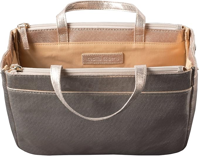 cecilia&bens Handtaschen-Organizer in 5 verschiedenen Farben Damen - Bag in Bag für Shopper und Taschen - ideal für Taschen 27 bis 37cm