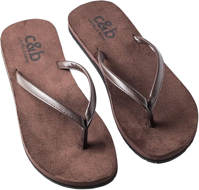 cecilia&bens Flip Flops aus Wildleder unisex für Damen & Herren mit hohem Tragekomfort