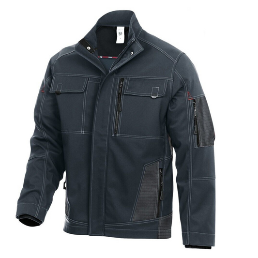 BP® Softshell-Arbeitsjacke anthrazit/schwarz