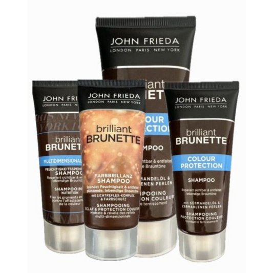 3er Pack John Frieda Brilliant Brunette (9 verschiedene Produkte)