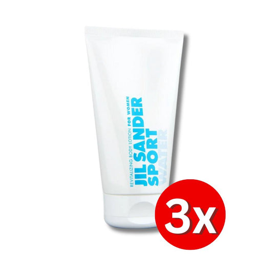 3er Pack JIL SANDER Sport Water Woman Shower Gel 150ml