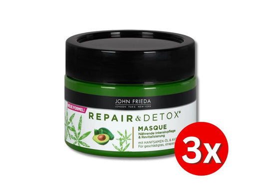 3er Pack John Frieda Repair & Detox Masque 250ml (134)