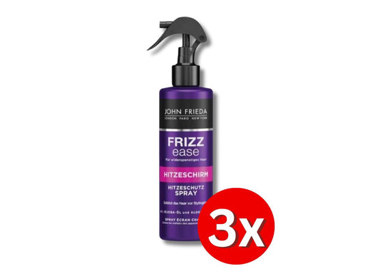 3er Pack John Frieda Frizz Ease Hitzeschirm Spray 200ml (167)