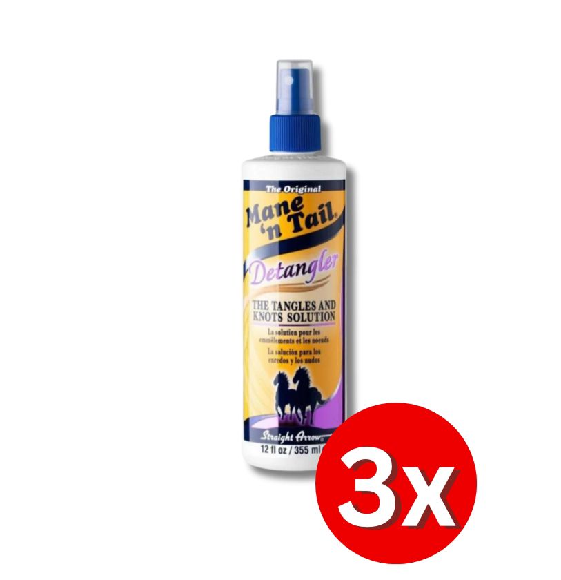 3er Pack MANE 'N TAIL 355ml (fünf verschiedene Pflegeprodukte)
