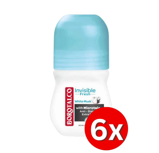 6er Pack Borotalco Active Deo Roller 50ml