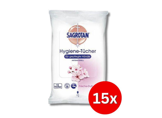 15er Pack Sagrotan Hygiene Reinigungstücher