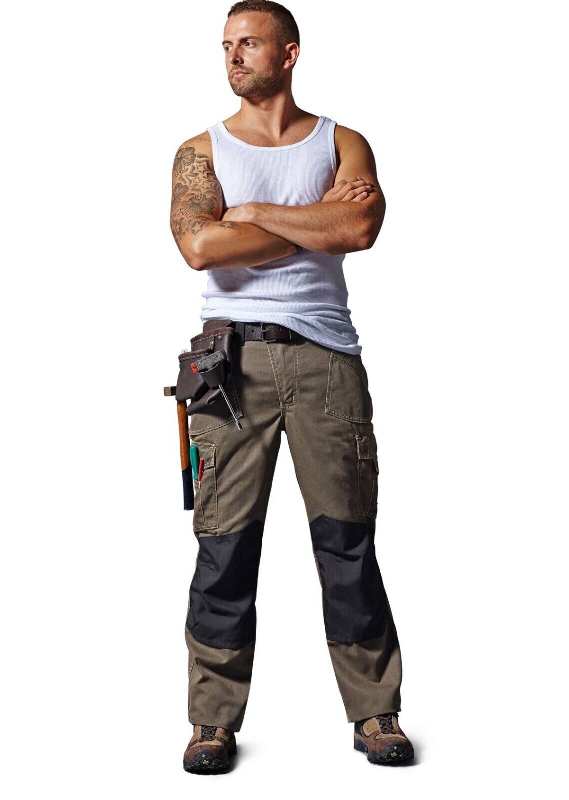 BP® Arbeitshose Multifunktion Bundhose Hose Herren havanna