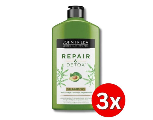 John Frieda Packs  Repair & Detox Shampoo Conditioner Masque Peeling 50ml 150ml 250ml